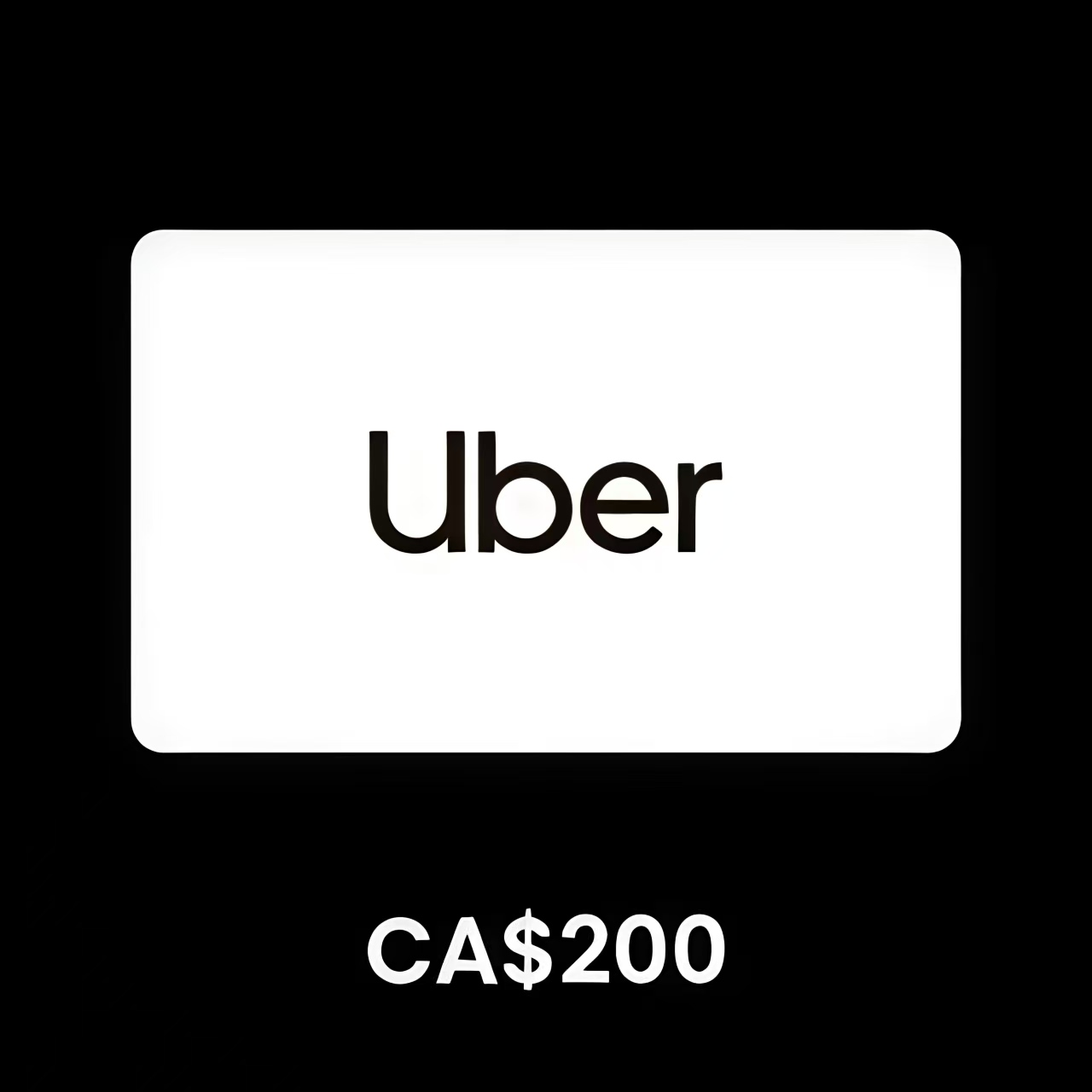 Uber 200$ Canada