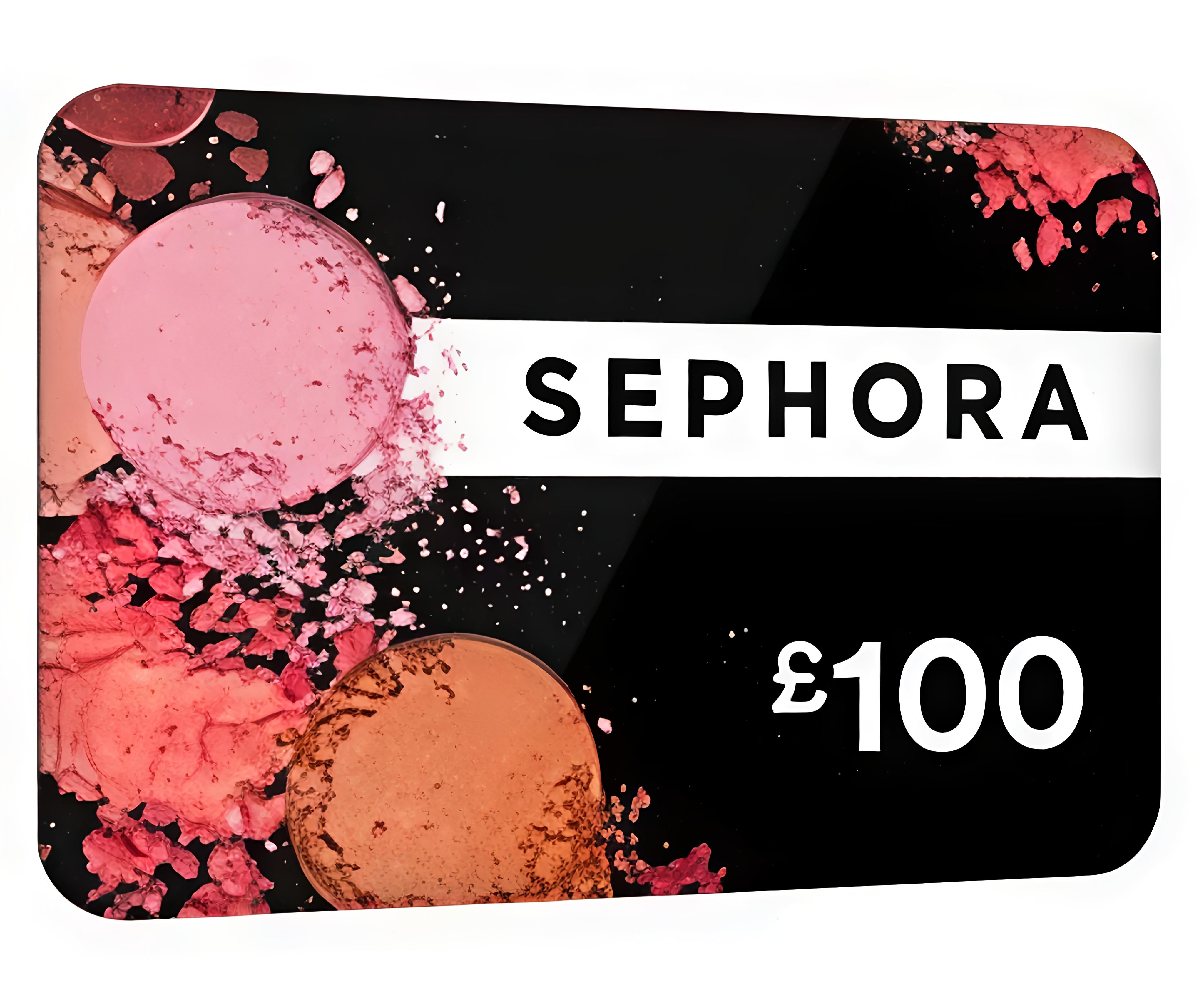 Sephora 100£ UK