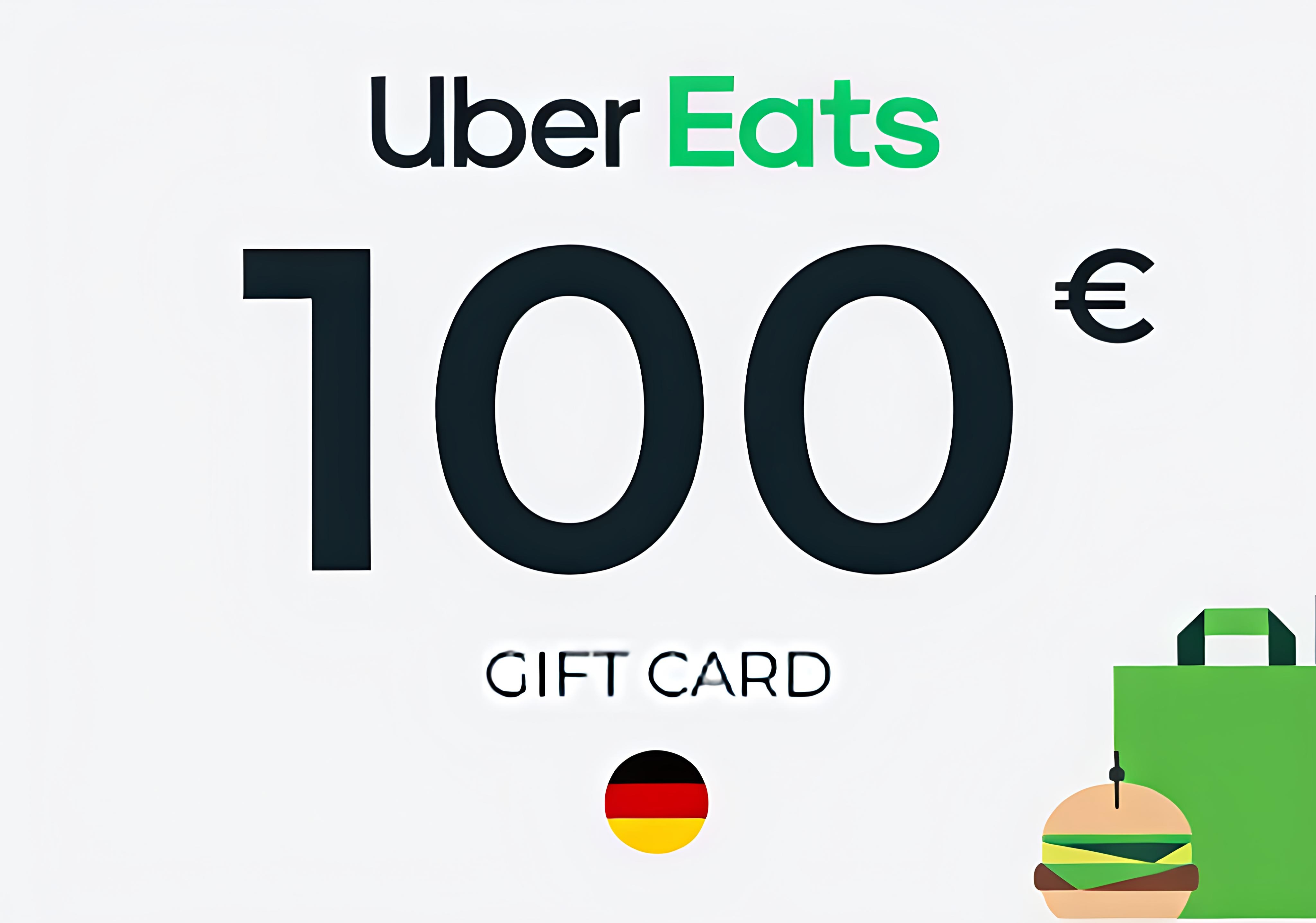 Uber Eats 100€ DE
