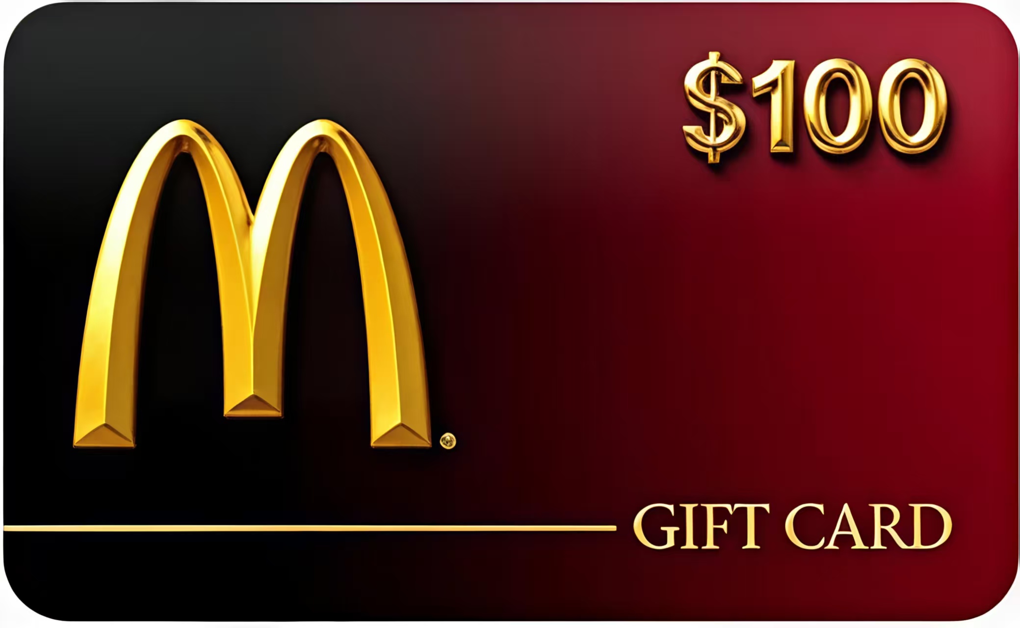 McDonald's 100$ Canada