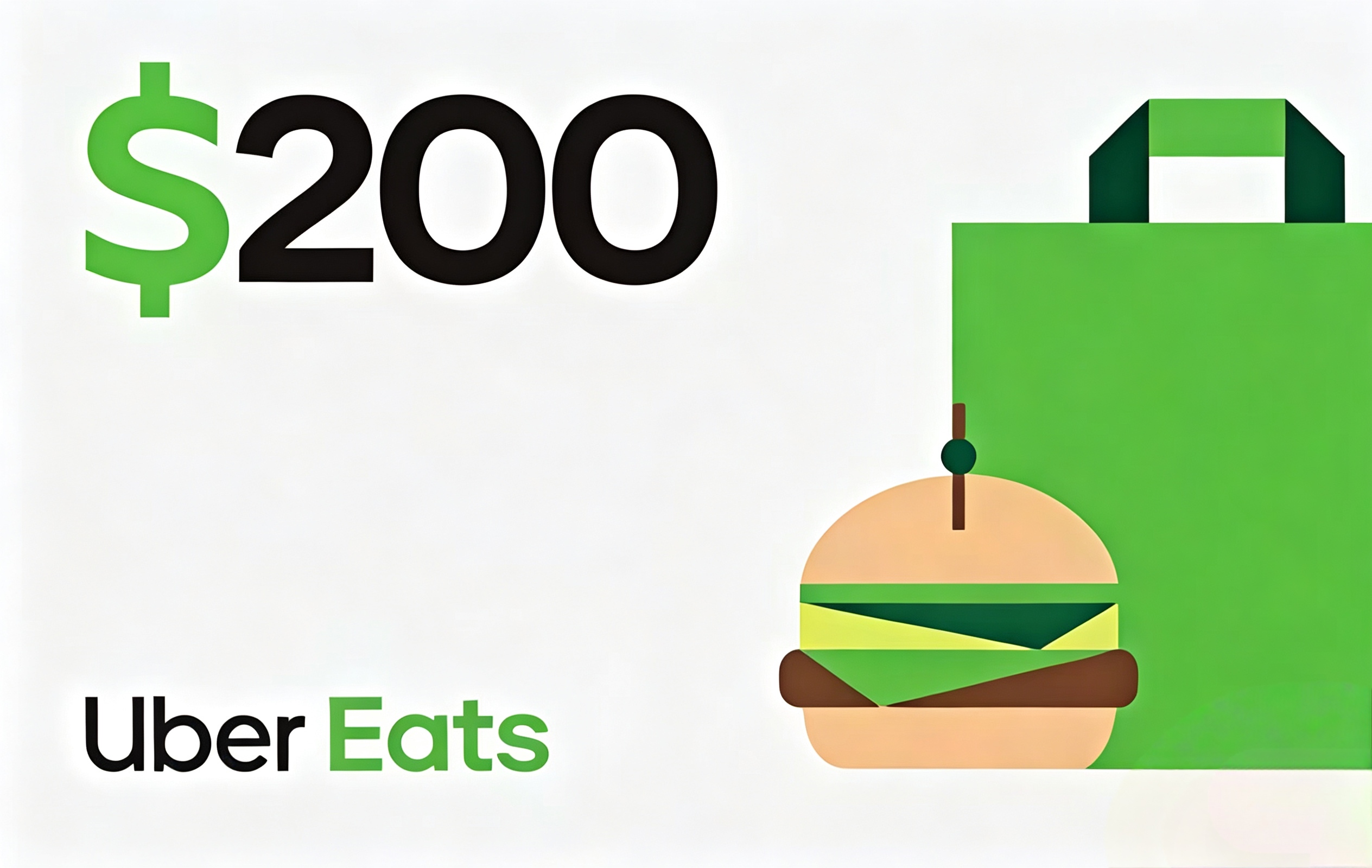 Uber Eats 200$ Canada