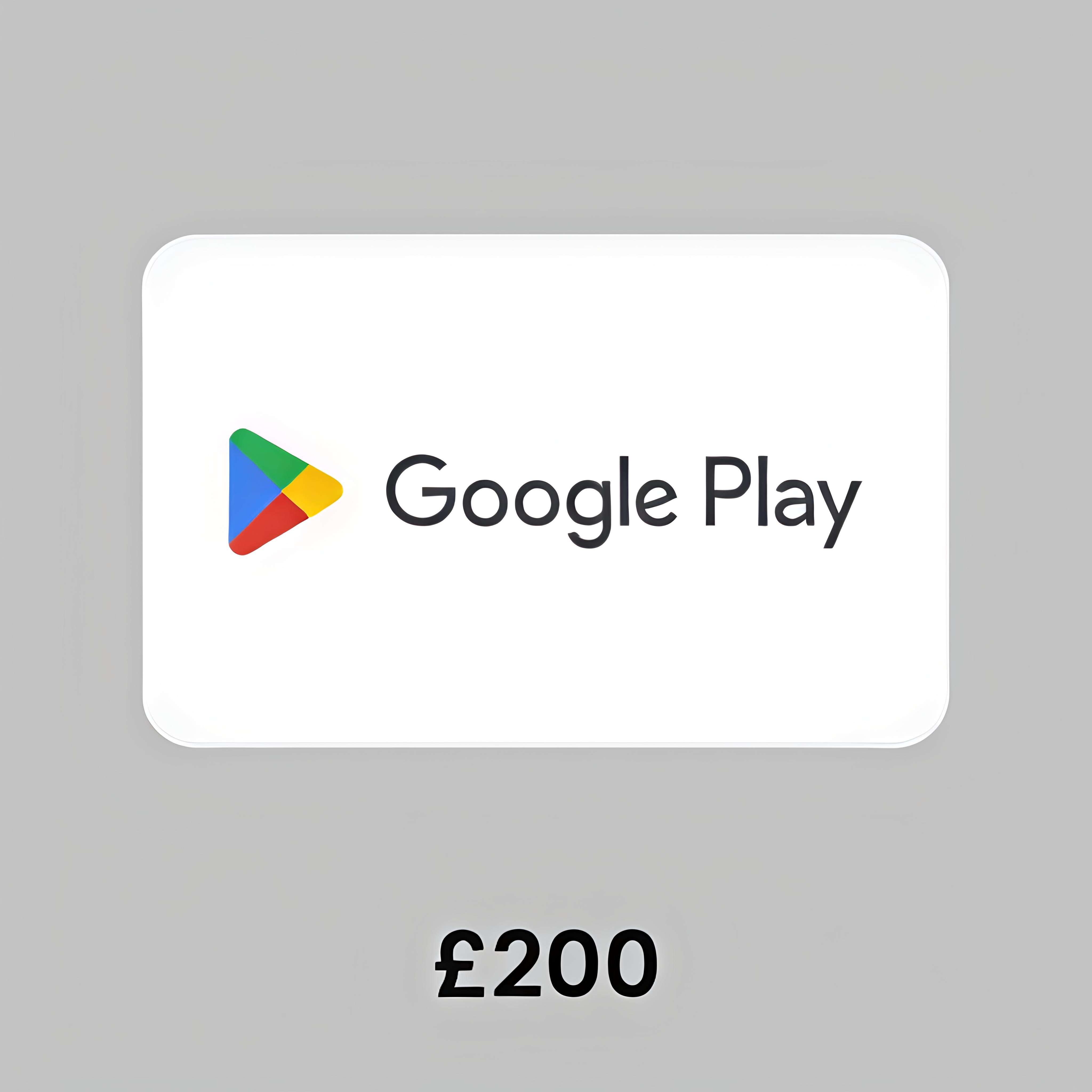 Google Play 200£ UK