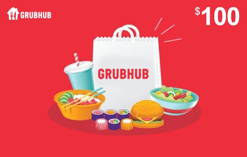 Grubhub 100$ USA