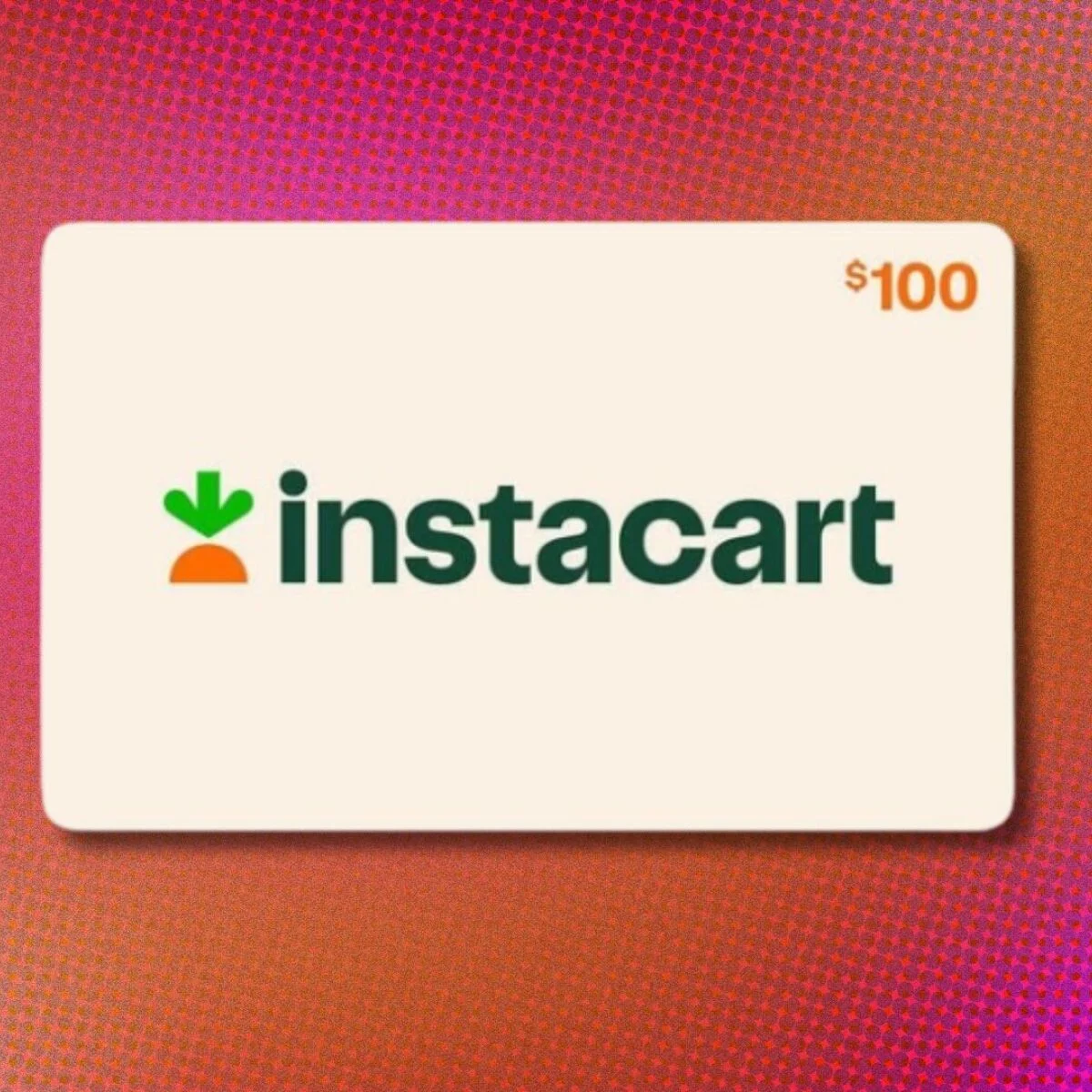 Instacart 100$ USA